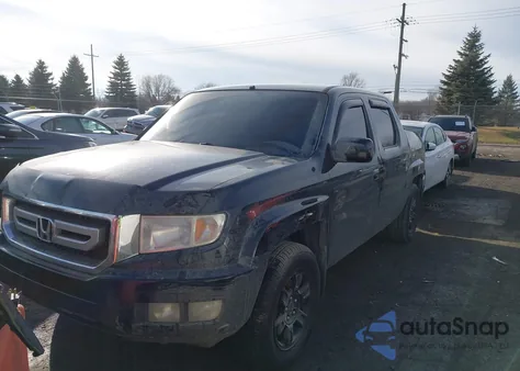 2010 Honda Ridgeline Rtl из США, поврежденный, VIN 5FPYK1F58AB503565